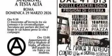 Anarchici morti a Roma, massima attenzione per il raduno di domenica. Il 18 aprile corteo per Cospito