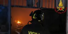 Trovato cadavere nell'incendio di un casolare diroccato a Fucecchio