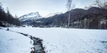 Neve in Piemonte, forte pericolo di valanghe nel Cuneese