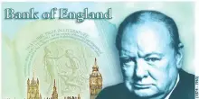 Addio a Winston Churchill, la sua effigie scompare dalle banconote Gb