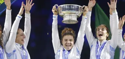 Tennis: Italia con la Cina nelle Finals di Billie Jean King Cup
