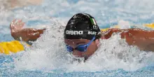 Settecolli: Burdisso vince i 200 farfalla, podio azzurro nel dorso donne