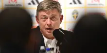 La Svezia esonera il ct Tomasson dopo la sconfitta col Kosovo