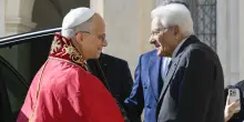 Il Papa a Mattarella, "con l'Italia sincera amicizia"