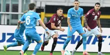 Serie A: in campo Torino-Napoli 1-0 LIVE