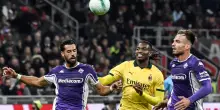 Serie A: Milan-Fiorentina 1-1 DIRETTA e FOTO