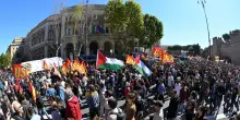 Usb-Cgil, a Roma in 300mila a corteo per Gaza e Flotilla
