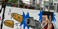 Murales inneggia all'omicidio di Kirk, FdI 'un fatto gravissimo'