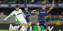 Serie A: in campo  Verona-Sassuolo - DIRETTA