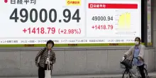 Borsa: Asia contrastata dopo l'accordo Usa-Cina, bene Tokyo