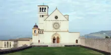 La vela di San Matteo crollata proiettata in Basilica Assisi