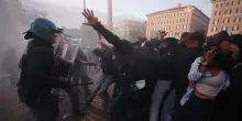 Scontri a corteo pro-Pal a Roma, 200 identificati