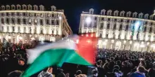 Torino, duemila in piazza per la Palestina