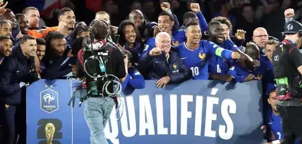 Mondiali: 4-0 a Ucraina, la Francia di Mbappé stacca il pass