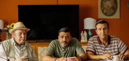 Lino Banfi, con Pio e Amedeo in un ruolo insolito e serio