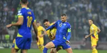 Mondiali: Dzeko, allo stadio tutti in piedi per l'inno italiano