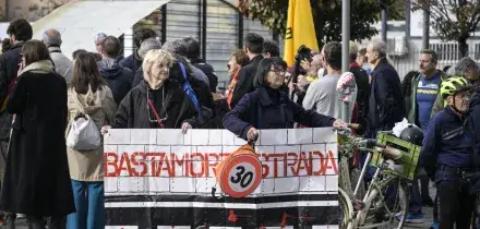 Presidio a Roma per la giornata mondiale in ricordo delle vittime della strada