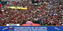 Maduro canta 'Imagine' di John Lennon ad un comizio