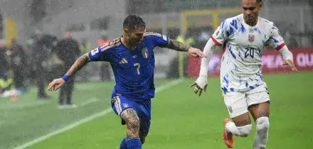 In campo a San Siro Italia Norvegia 0-0 DIRETTA e FOTO