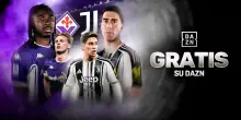 Fiorentina-Juventus in esclusiva e gratis su Dazn