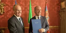 Calderoli e Zaia firmano la pre-intesa sull'Autonomia