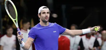 Coppa Davis: Italia-Belgio, Berrettini-Collignon 1-0 (6-3) 2-3 nel secondo DIRETTA