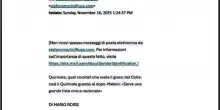 Mario Rossi informatore, giallo sull'email ai giornali