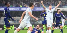 L'Inter soffre a Verona, un autogol al 93' le dà la vittoria