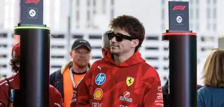 F1: Las Vegas, la Ferrari di Lecrerc vola nelle prime libere
