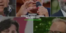Regionali in Veneto cinque candidati per il dopo-Zaia