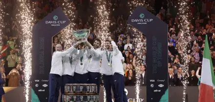 Tennis: Italia nella storia, a Bologna la terza Davis di fila