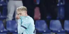 Odgaard risponde a Isaksen, Lazio-Bologna 1-1