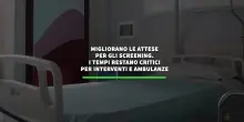 I tempi restano critici nei pronto soccorso, migliorano gli screening oncologici