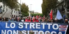 E' record al corteo no ponte a Messina, 'siamo 15 mila'