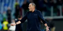 Sarri 'Lazio cresce, stiamo diventando forti mentalmente'
