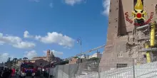 Crollo ai Fori Imperiali, grave l'operaio ferito