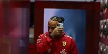 Hamilton replica a Elkann, 'penso alla Ferrari anche quando dormo'