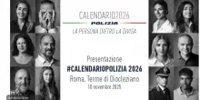 La persona dietro la divisa, il calendario 2026 della Polizia
