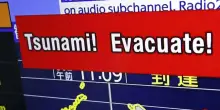 Sisma 6.7 a largo Giappone, allerta tsunami