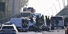 Scontro tra auto sulla tangenziale sud di Bergamo, 2 morti