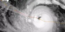 Il super tifone Fung-wong verso le Filippine, il percorso dal satellite