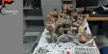 Beni archeologici rubati, sequestrati migliaia di reperti del valore di 17 milioni