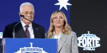 Meloni: Abu Mazen ad Atreju fa giustizia delle falsità contro il governo