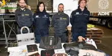Sequestrati 315mila capi di lusso contraffatti in porto Trieste