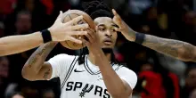 Nba: Castle inarrestabile, San Antonio batte Dallas