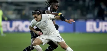 Serie A: Udinese-Lazio 1-1, pareggia Davis al 95'