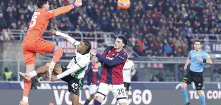 Serie A: Bologna-Sassuolo 1-1