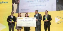 Poste, Bianca Michelangeli vince il premio Tg poste