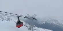 Incidente blocca la funivia di Macugnaga, elicotteri per evacuare 100 persone. Due feriti