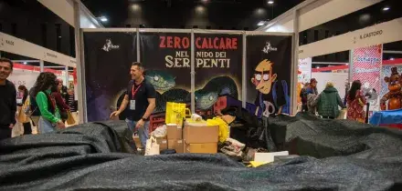 'Fuori i fascisti dalla fiera', la protesta a Più Libri Più Liberi, tanti gli stand coperti